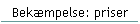 Bekmpelse: priser